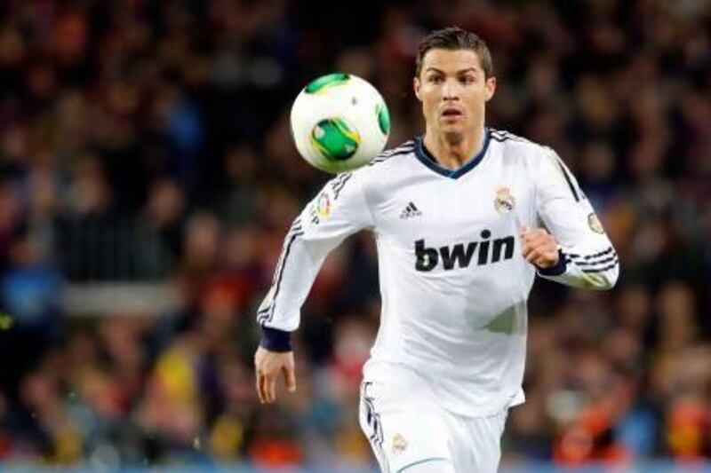 Cristiano Ronaldo joined Real Madrid for a then world-record fee of £80 million in 2009. AFP