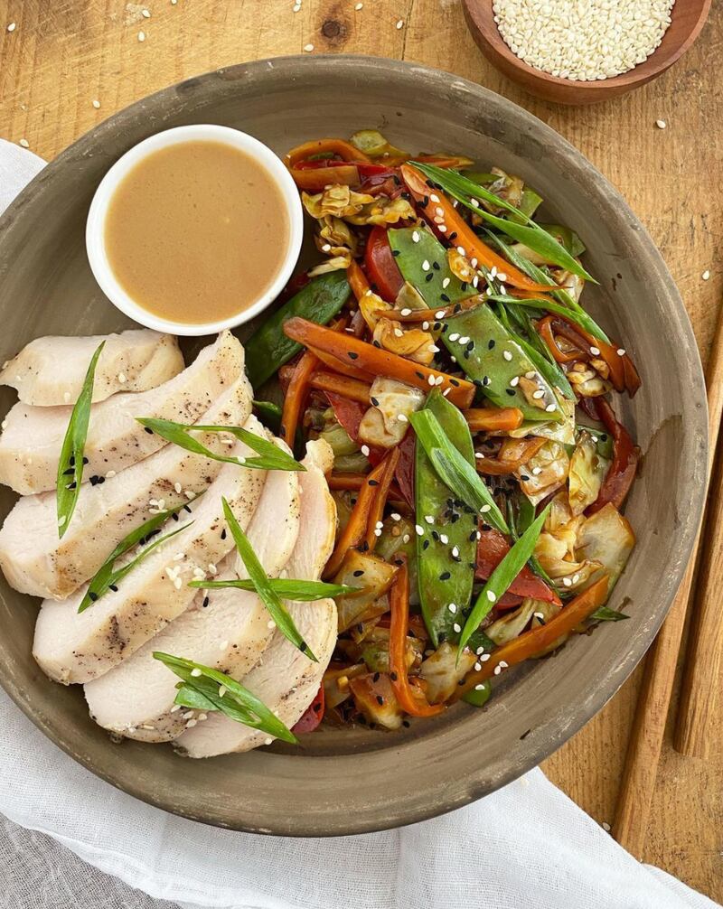 A chicken stir-fry from Smith St Paleo. Photo: Instagram