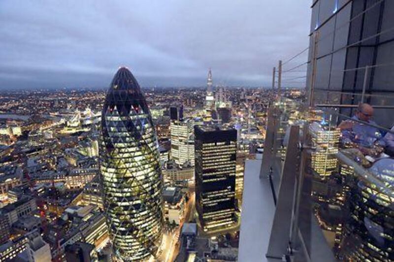 'The Gherkin', or the St Mary Axe, London. Chris Ratcliffe / Bloomberg News