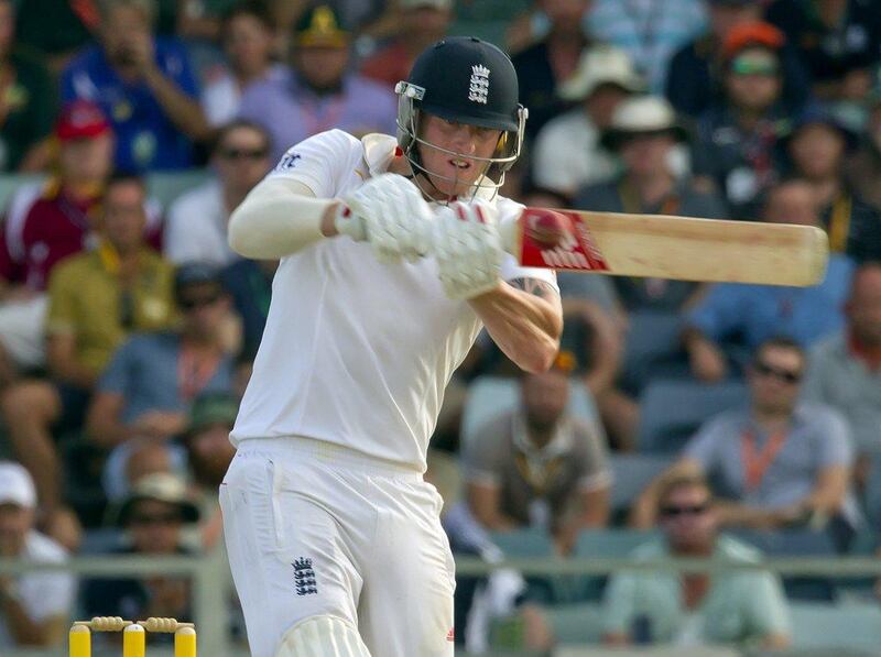 Ben Stokes ended Sunday on 72 not out as he tries to carry England to an improbable Day 5 fightback. Tony Ashby / AFP