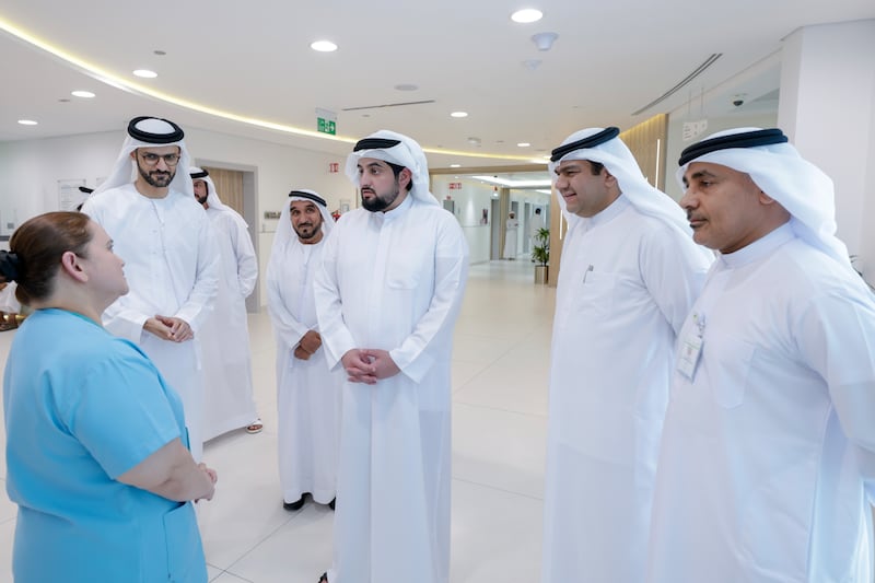 Sheikh Ahmed reviewed the progress of key development projects in Hatta during a visit to the region. 