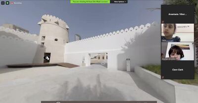 The Department of Culture and Tourism has launched virtual guided tours of Al Hosn. DCT Abu Dhabi