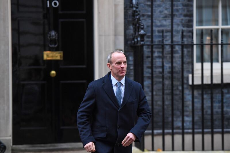 Dominic Raab, UK Deputy Prime Minister, has asked for an investigation into his behaviour in office. Bloomberg