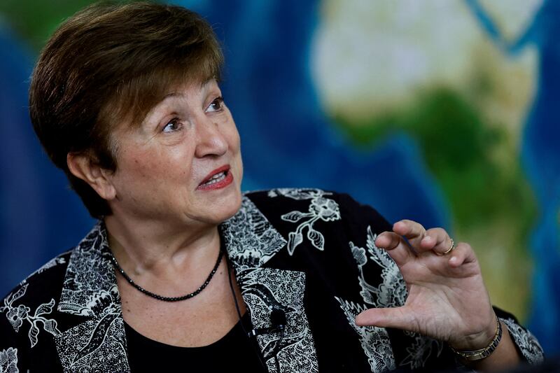 International Monetary Fund managing director Kristalina Georgieva worked as the chief executive of the World Bank and as its interim president for three months before joining the IMF. Reuters