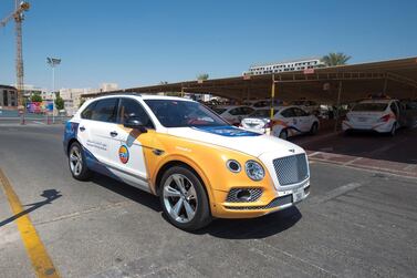 A Bentley 4x4 is an option if you want to learn how to drive in style. Leslie Pableo for The National