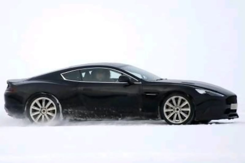 The Aston Martin DB9.