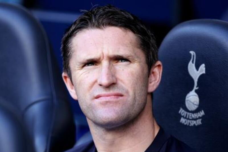 Robbie Keane is training with Tottenham during the MLS off-season.