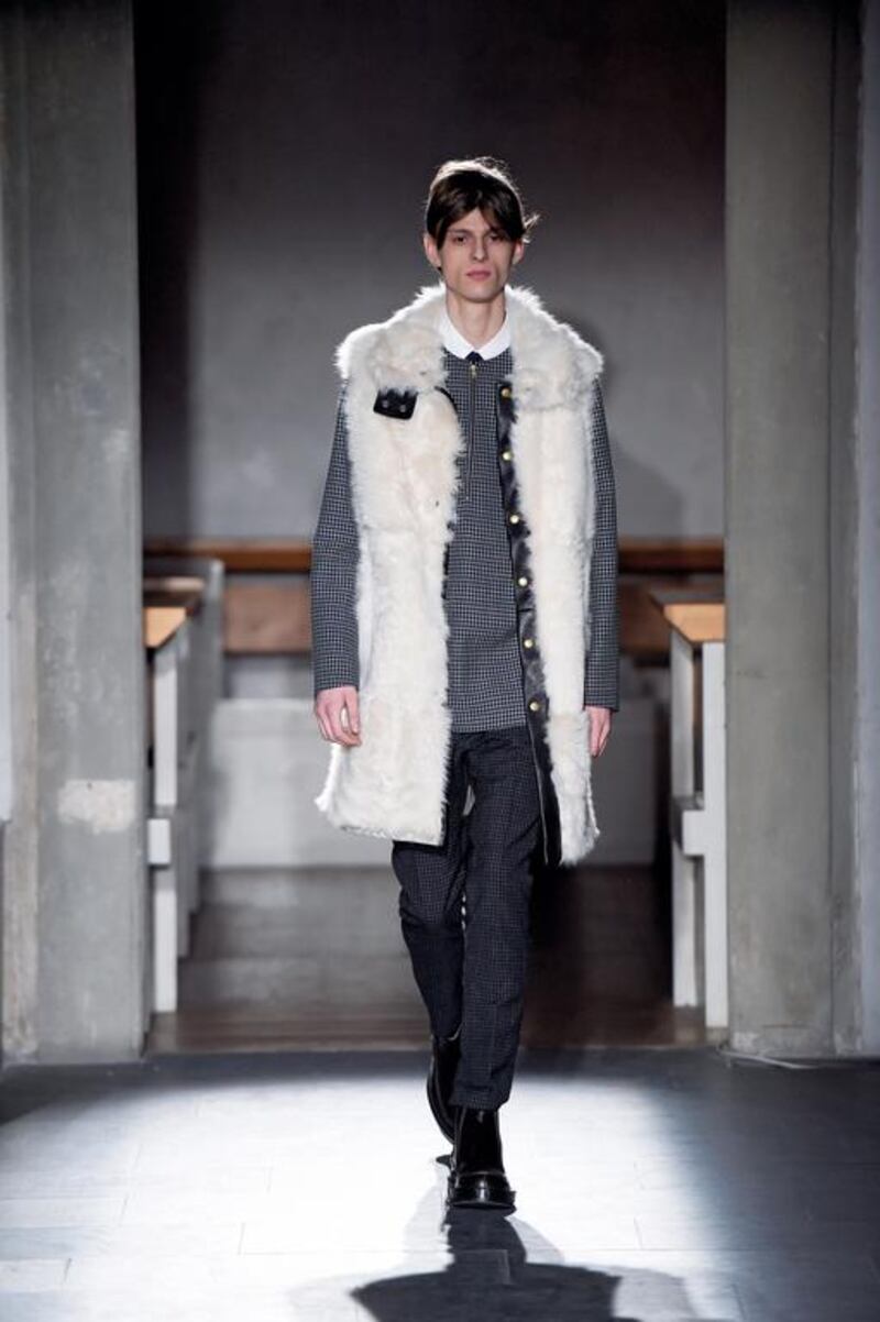 The menswear from Marni Fall/Winter 2015 collection. Courtesy Marni