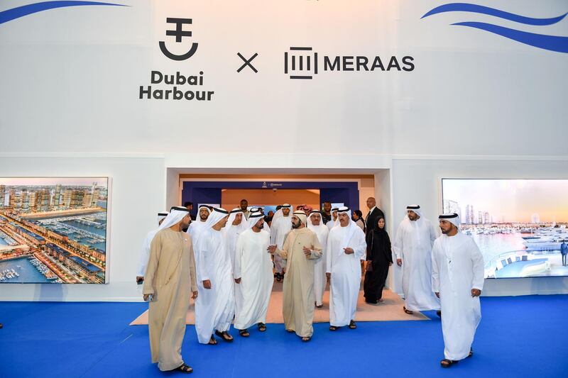 Sheikh Mohammed bin Rashid Al Maktoum, Vice President, Prime Minister and Ruler of Dubai,
visited today the 27th edition Dubai International Boat Show, being held in Dubai Canal. Wam