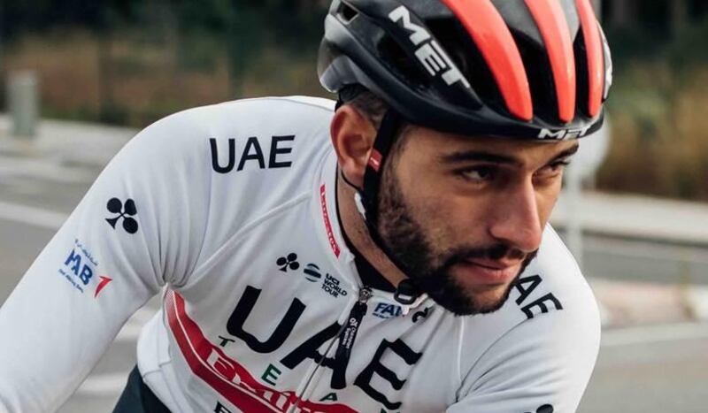 Fernando Gaviria joined UAE Team Emirates in the off-season as well as three other Colombian riders. Courtesy UAE Team Emirates