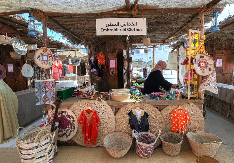 Local artisans will showcase their wares at Al Hosn Festival