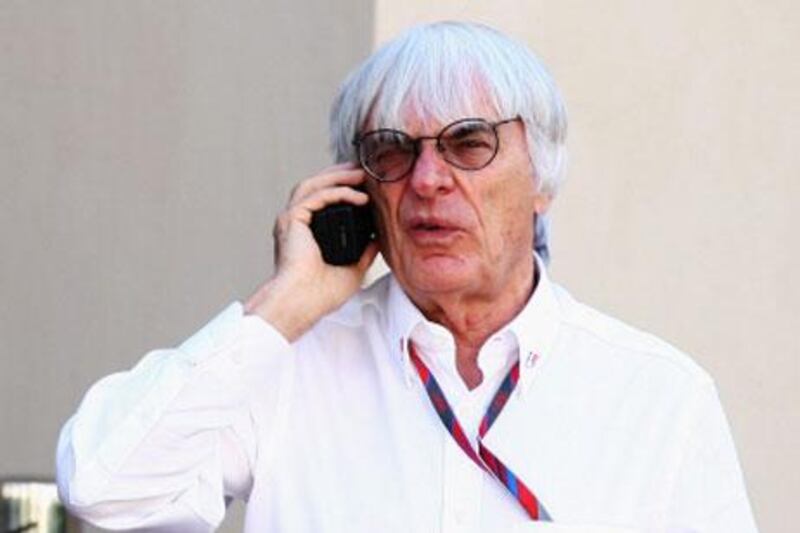 Bernie Ecclestone, the Formula One rights' holder, says it will be up to each team to decide if they will participate in the Bahrain Grand Prix, and that he expects all 12 will race.