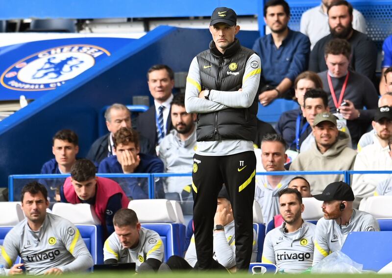 Chelsea's manager Thomas Tuchel. EPA