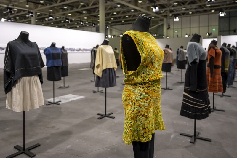 'A-Z Personal Uniforms, 2nd Decade: Fall/Winter 2003-Spring/Summer 2013' (2003-2013) by US artist Andrea Zittel. EPA