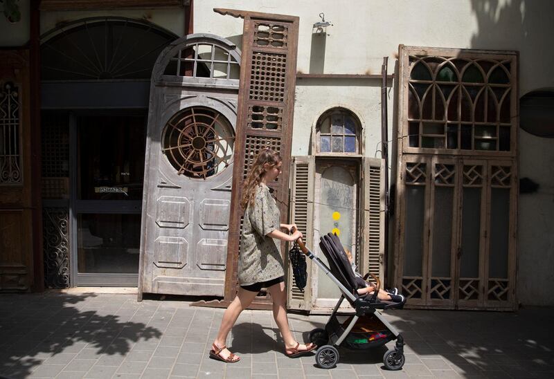 Old doors are for sale in the Jaffa neighborhood of Tel Aviv, Israel. AP Photo