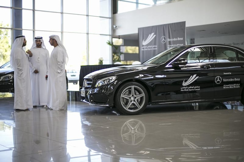 Emirates Motor Company will supply Mercedes-Benz support vehicles for the Abu Dhabi Tour cycle event. Mona Al Marzooqi/ The National 