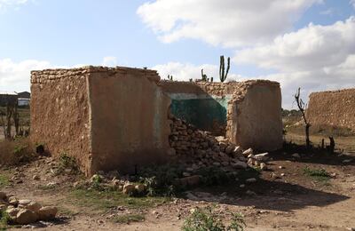 A view shows the abandoned village of Korelay destroyed during ethnic clashes between Oromos and Somalis in August 2018, in Somali Region, Ethiopia January 11, 2020. Picture taken January 11, 2020. REUTERS/Giulia Paravicini