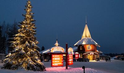 Visit Santa at his home in Rovaniemi, Finland for a Christmas trip to remember. Photo: Santa Claus Village
