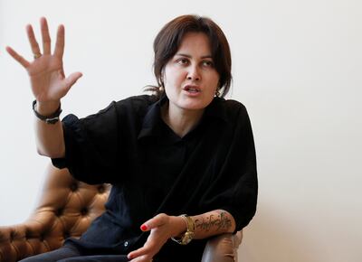 Afghan filmmaker Sahraa Karimi was evacuated from Kabul to Ukraine. Reutuers