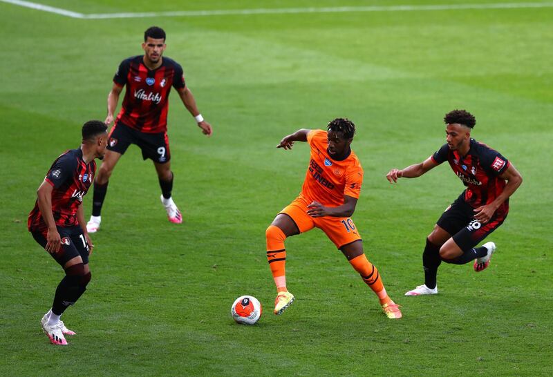 Arnaut Danjuma - 5: Dutchman was given the runaround by Newcastle's sparkling midfield and attack. Getty