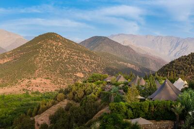 The Atlas Mountains are accessible year-round. Photo: Kasbah Tamadot