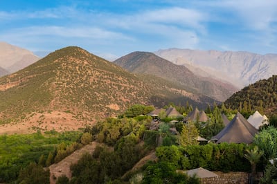 The Atlas Mountains are accessible year-round. Photo: Kasbah Tamadot