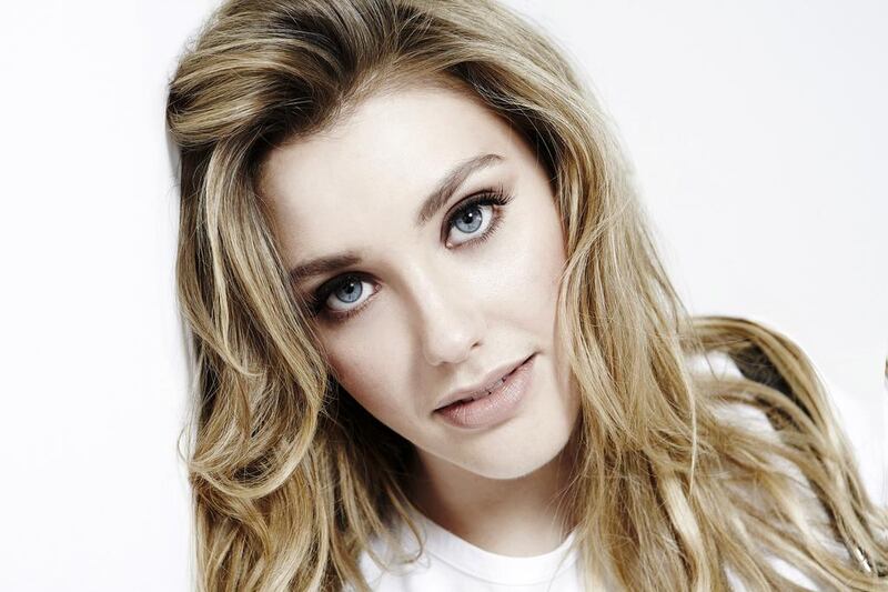 Ella Henderson looks set to top the UK chart with her new single Glitterball. Courtesy Sony Music Middle East