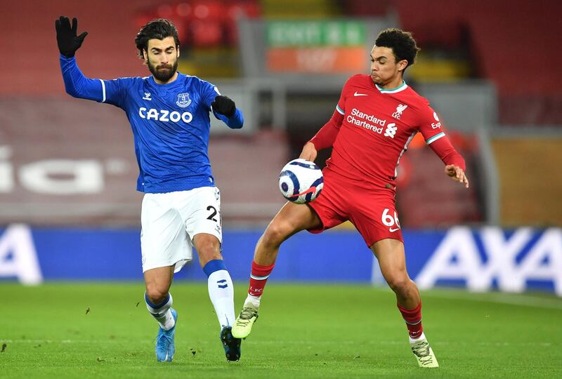 Andre Gomes, 5 - The Portuguese offered little and could have picked up a yellow card much earlier than he did after some dubious challenges. Substituted for Sigurdsson with 31 minutes left. Getty
