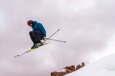 Trojena at Neom will be the first outdoor snow skiing destination in the GCC region. Photo: Neom