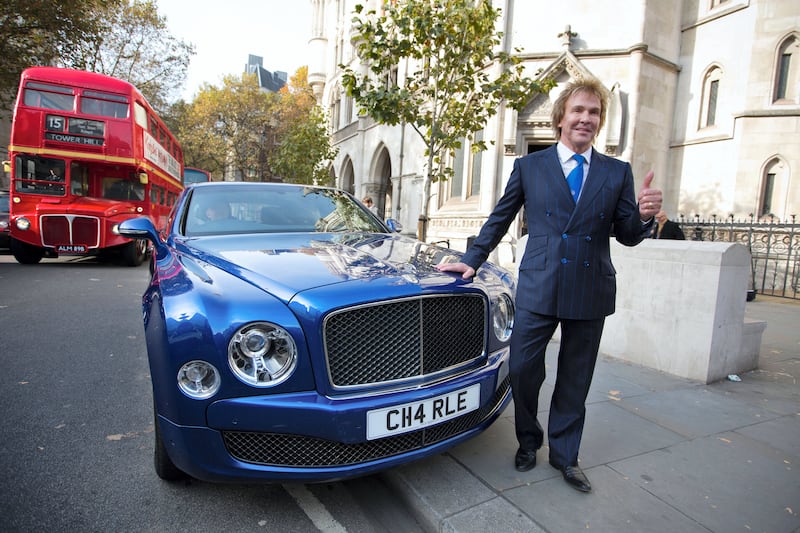 H743G8 Brexit Article 50 Legal Challenge, High Court, London, UK 03rd November 2016
Charlie Mullins, head of company Pimlico Plummers and one of several buisiness people funding the legal challenge to Article 50 at the High Court. Credit:  Jeff Gilbert/Alamy Live News