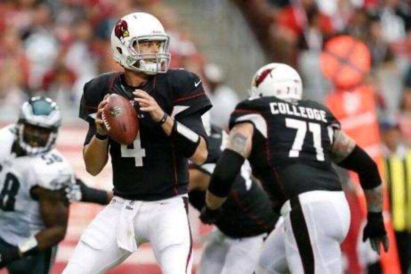 Kevin Kolb is playing up to the level Arizona anticipated when they first acquired him.