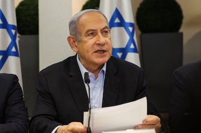 Israeli Prime Minister Benjamin Netanyahu has doubled down on hawkish rhetoric towards Hezbollah. AFP