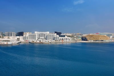 The first new hotel to have opened on Yas Island in 12 years, the Hilton Abu Dhabi Yas Island is located on Yas Bay, beside Etihad Arena. Courtesy Hilton