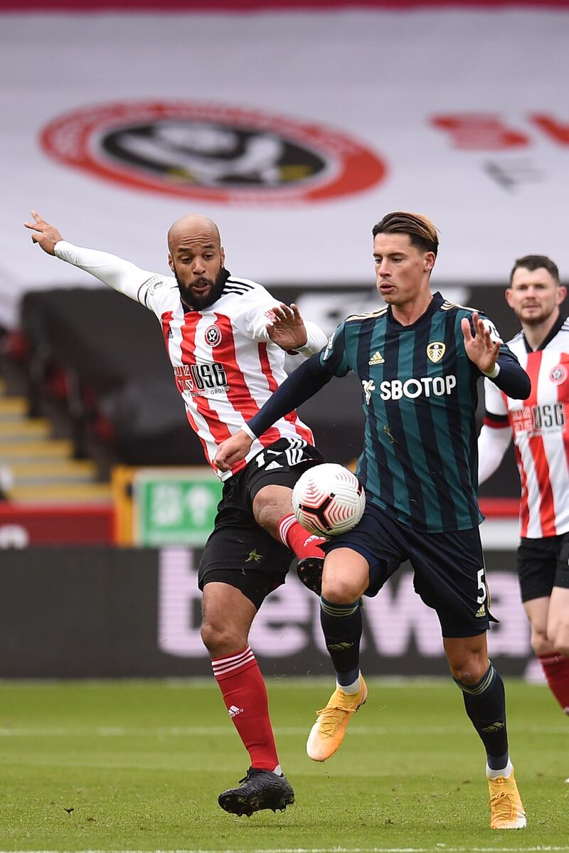 David McGoldrick – 6. Industrious, and bruised early on by a tackle by Phillips. His feint made the opening for United’s best chance, when Lundstram shot. AFP