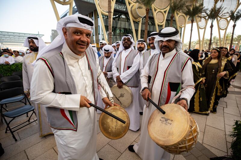 Cultural performers. Photo by Christopher Edralin / Expo 2020 Dubai