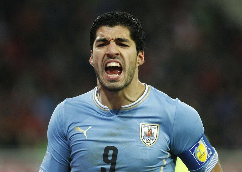 Luis Suarez and Uruguay reached the semi-finals of the 2010 World Cup. Heinz-Peter Bader / Reuters