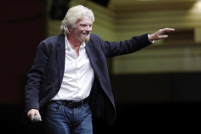 Entrepreneur Richard Branson is one of a few wealthy Britons who have created their own businesses. Bernardo Montoya / Reuters