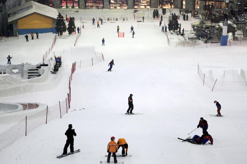 5. While not exactly a hidden gem, Ski Dubai left an impression in 2020. Galen Clarke / The National