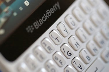 A Blackberry smartphone. Regis Duvignau/Reuters