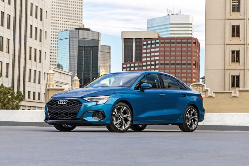 Audi cars ranked third-worst of those included in the survey. AP