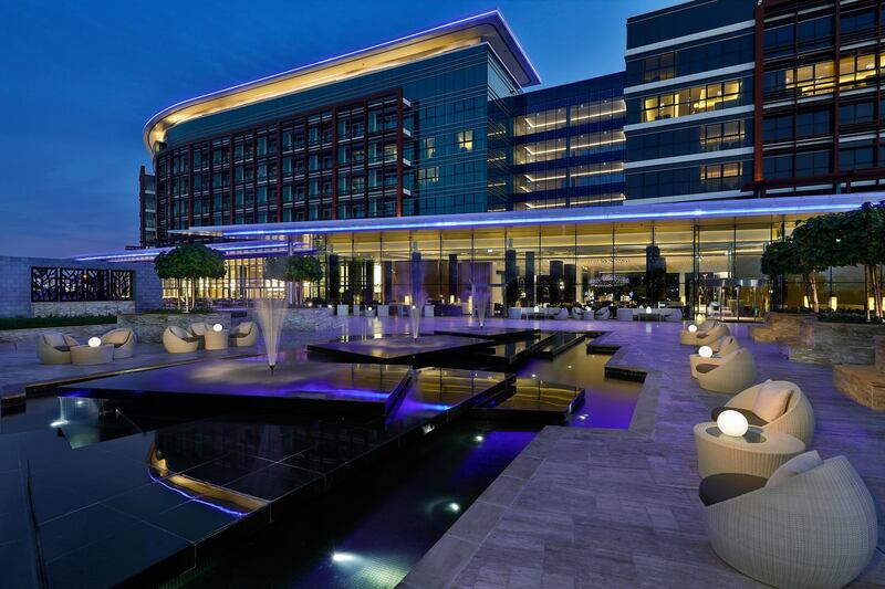 Marriott Al Forsan is a hotel in Khalifa City. Courtesy Marriott