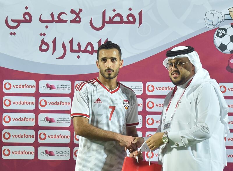UAE beat Yemen 3-0 in their Gulf Cup 2019 opener. Courtesy UAE FA