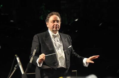 Giuseppe Lanzetta of the Symphony Toscana Classical will conduct the NSO Symphony Orchestra at A Night at the Symphony on Friday. NSO Symphony Orchestra
