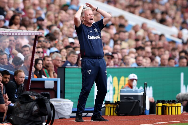 West Ham manager David Moyes. Getty Images