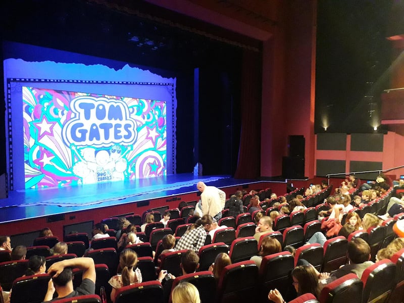 A performance of kids' favourite Tom Gates was shown at The Theatre earlier this month. Courtesy The Theatre 