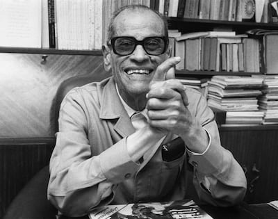 Egypt’s Naguib Mahfouz is the only Arab to have won the Nobel Prize for Literature. AFP