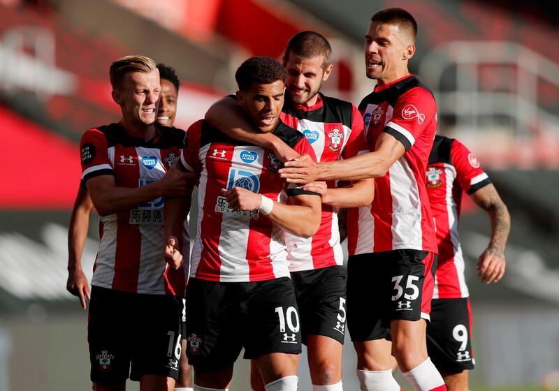 Everton v Southampton (9pm): What a way for Che Adams to finally open his Southampton account: a 40-yard lob to earn his side victory against Manchester City in his 30th game for the club. Manager Ralph Hasenhuttl described the win as "unbelievable" as the Saints look set for a comfortable mid-table finish. When the two teams met at St Mary's in November, Everton ran out 2-1 winners and their Italian manager Carlo Ancelotti would settle for something similar this time round on home turf. Prediction: Everton 2 Southampton 0. AP