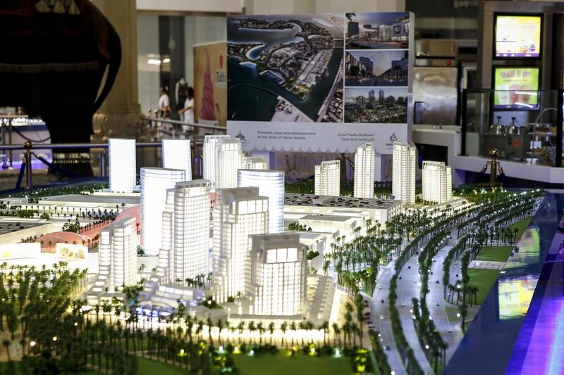 Deira Mall  will accommodate 3,000 shops and will be surrounded by 16 residential towers, four residential complexes including 2,500 apartments. Antonie Robertson / The National