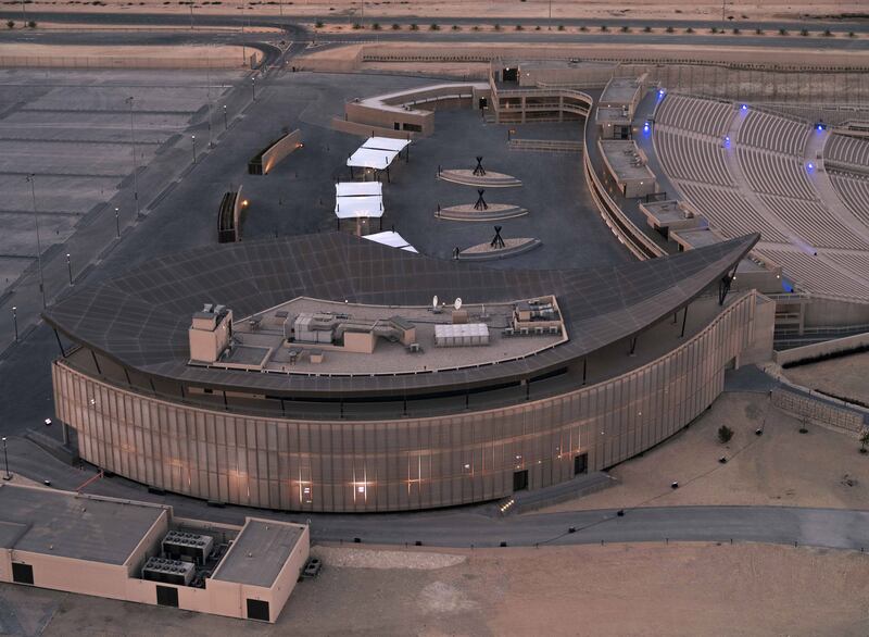 It is located in the desert, adjacent to the Bahrain International Circuit