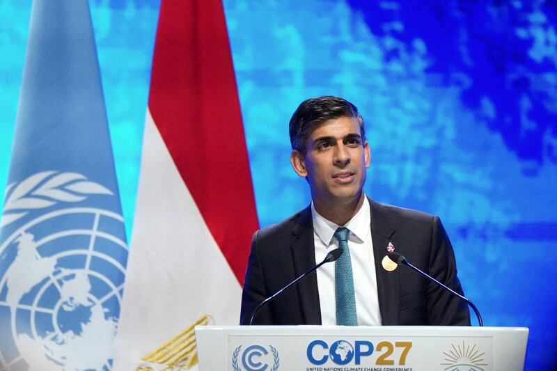 Rishi Sunak is expected to announce the deal shortly after Cop27. Reuters